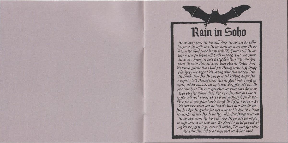 Gatefold: The Mountain Goats – Goths CD | Relix