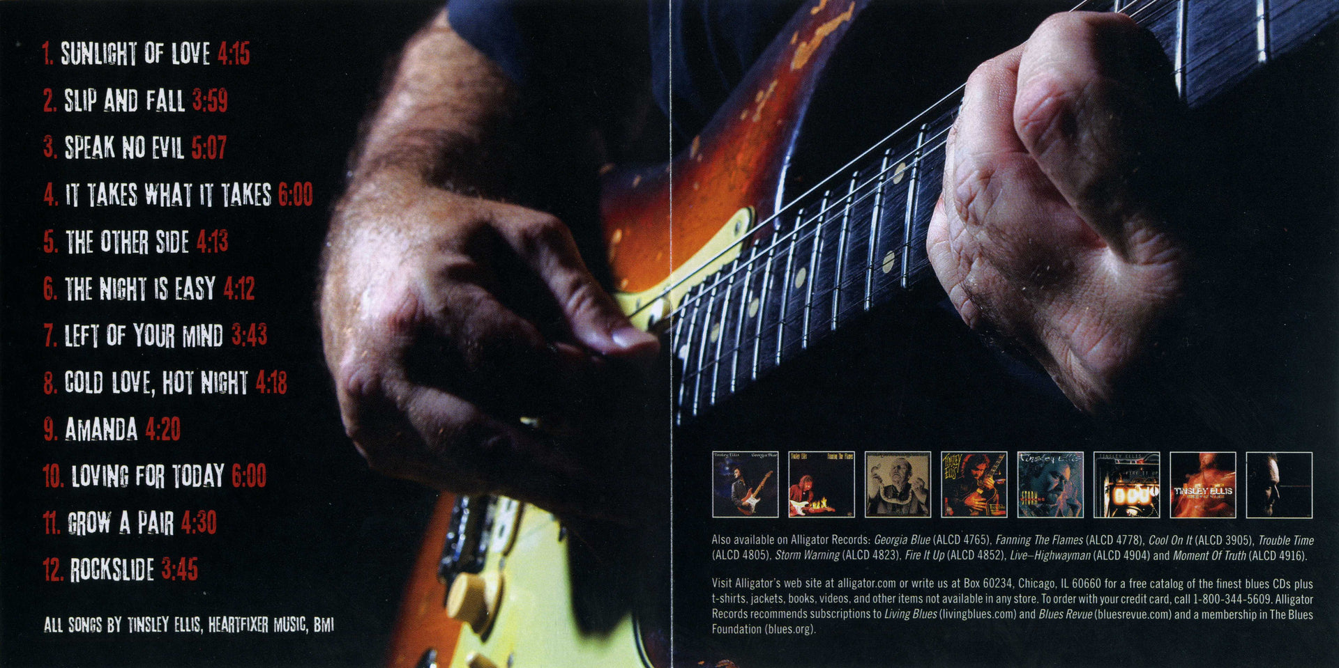 Gatefold: Tinsley Ellis – Speak No Evil CD | Relix