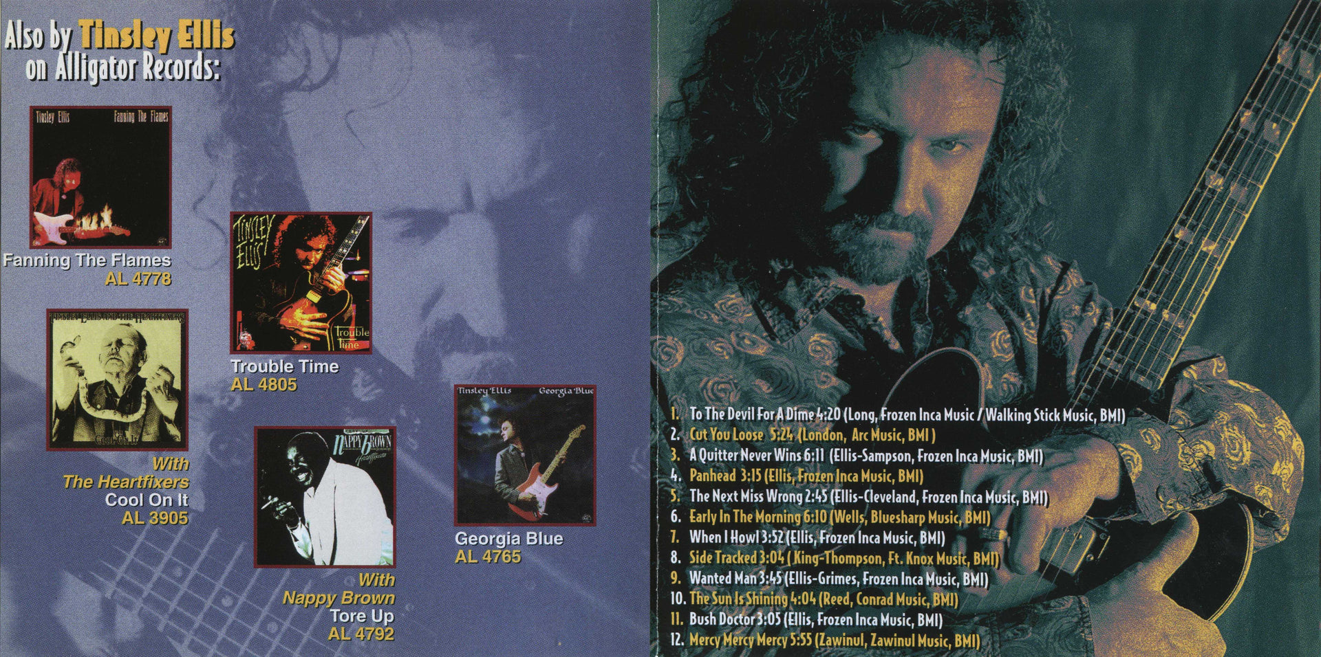 Gatefold: Tinsley Ellis – Storm Warning CD | Relix