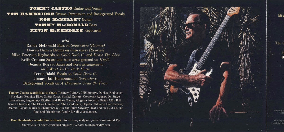 Gatefold: Tommy Castro – Tommy Castro Presents A Bluesman Came To Town CD | Relix