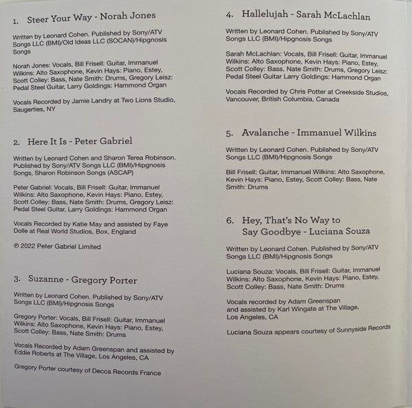 Gatefold: Various Artists – Here It Is: A Tribute To Leonard Cohen Vinyl LP | Relix