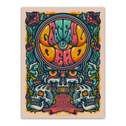 Grateful Dead 11/7/1970 main edition poster by Drew Millward featuring vibrant psychedelic artwork with colorful, detailed illustrations