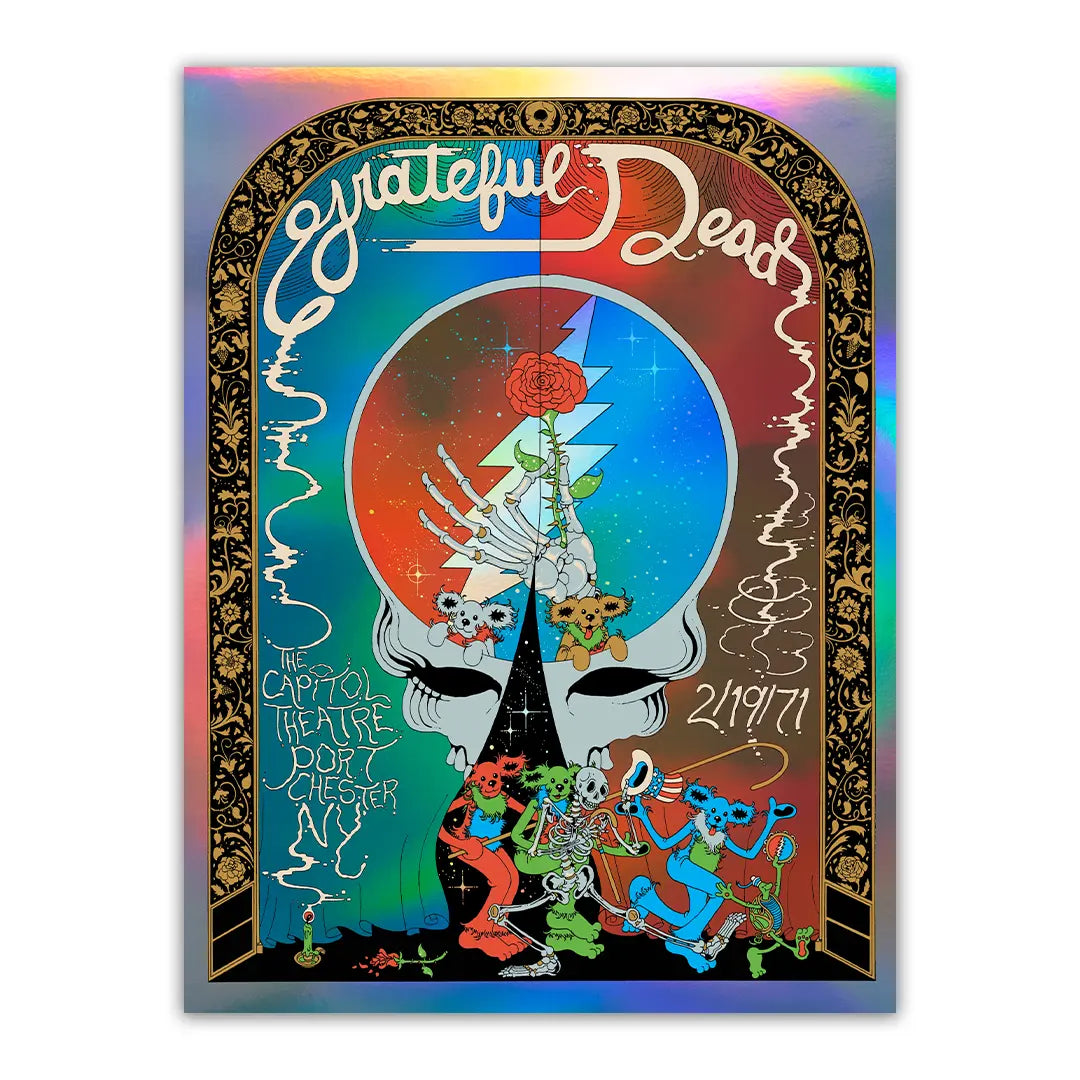 Grateful Dead (2/19/1971) by Brian Blomerth - 2 Poster Bundle
