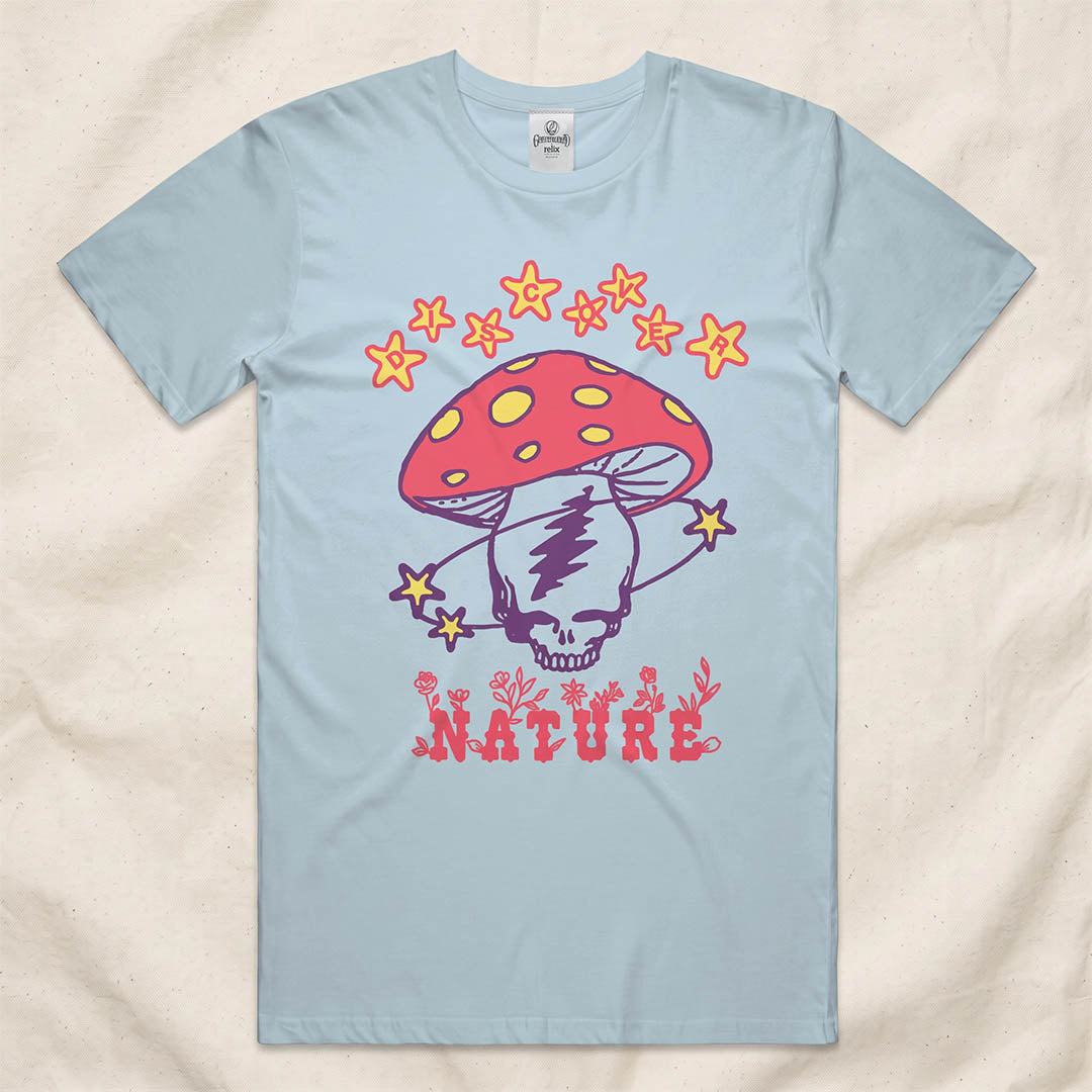 Grateful Dead Discover Nature Tee - Chambray