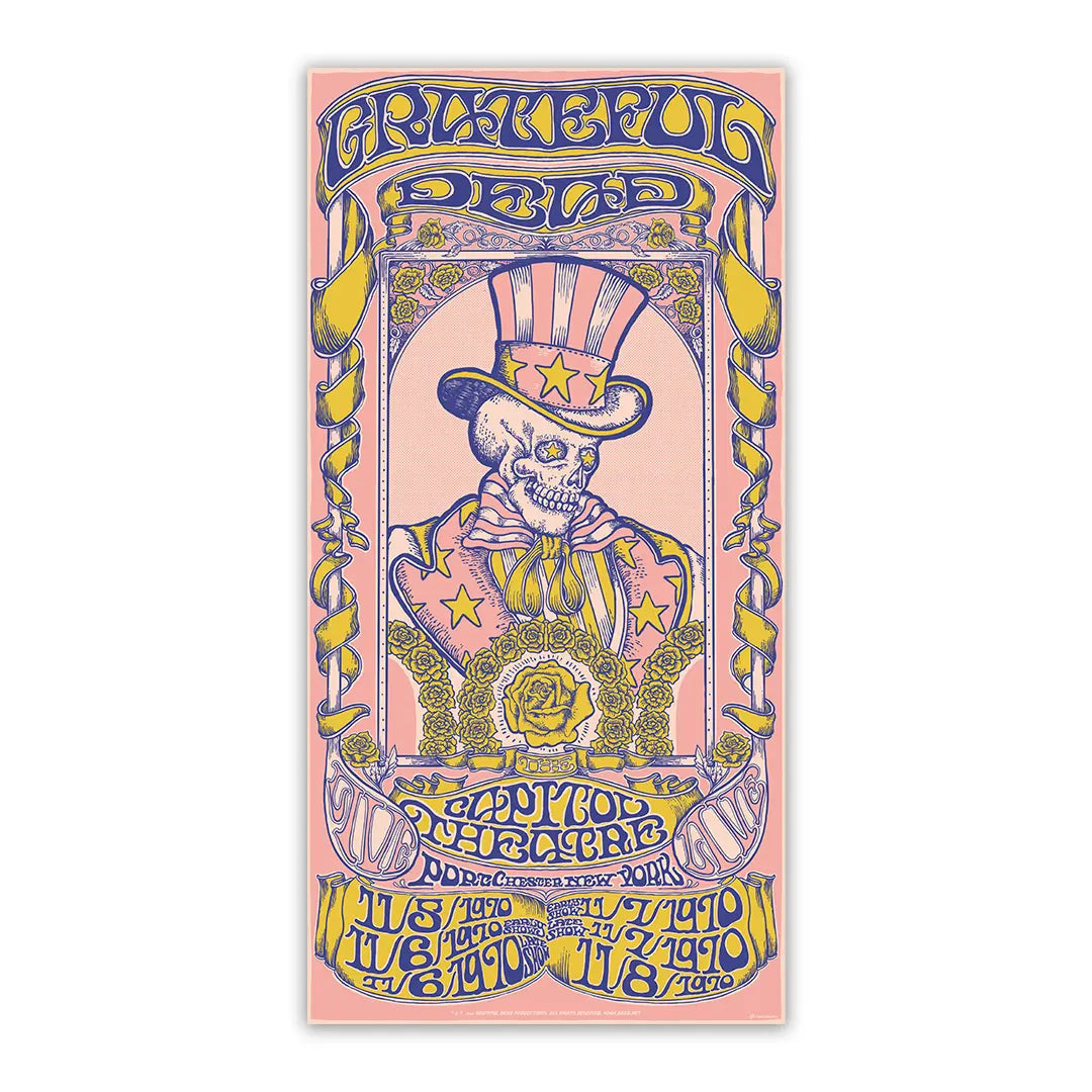 Grateful Dead (November 1970) 6-Show Run V5 Poster by Taylor