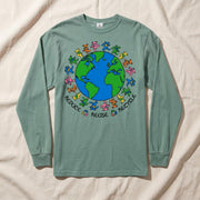 Reduce Reuse Recycle Long Sleeve T-Shirt in Island Reef — Officially licensed Grateful Dead Long Sleeve T-Shirt from Relix