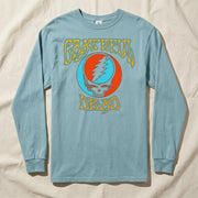 Steal Your Face Long Sleeve T-Shirt in Mint — Officially licensed Grateful Dead Long Sleeve T-Shirt from Relix