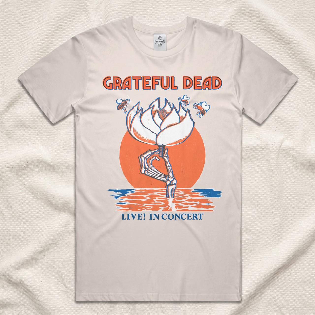 Grateful Dead Sugar Magnolia Tee - Ivory