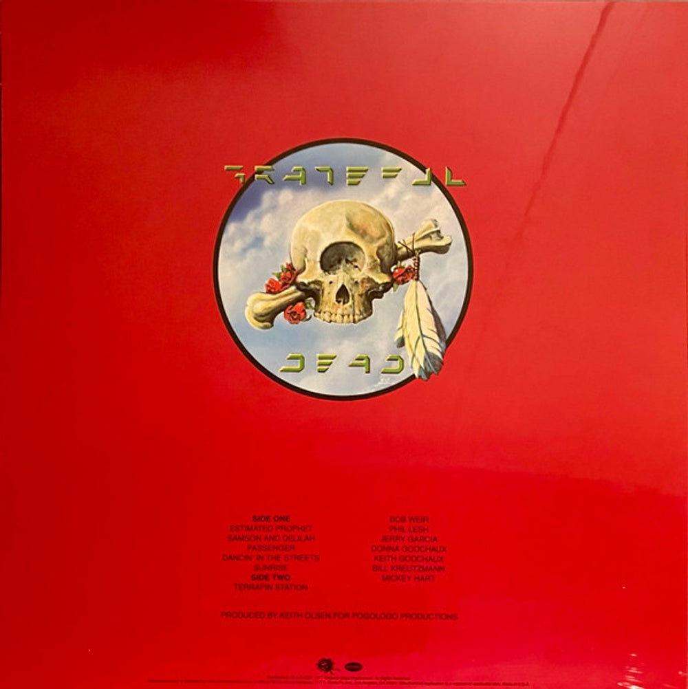Grateful Dead – Terrapin Station (Emerald Green LP Vinyl) – Back Cover – Relix – 1000x1002px