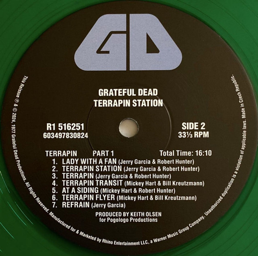 Grateful Dead – Terrapin Station (Emerald Green LP Vinyl) – Image – Relix – 1007x1000px