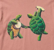 Turtle Duet Long Sleeve T-Shirt in Terracotta — Officially licensed Grateful Dead Long Sleeve T-Shirt from Relix
