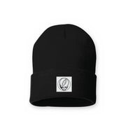 Grateful Dead Woven Label Stealie Cuffed Beanie - Black