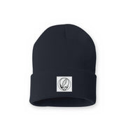 Grateful Dead Woven Label Stealie Cuffed Beanie - Navy