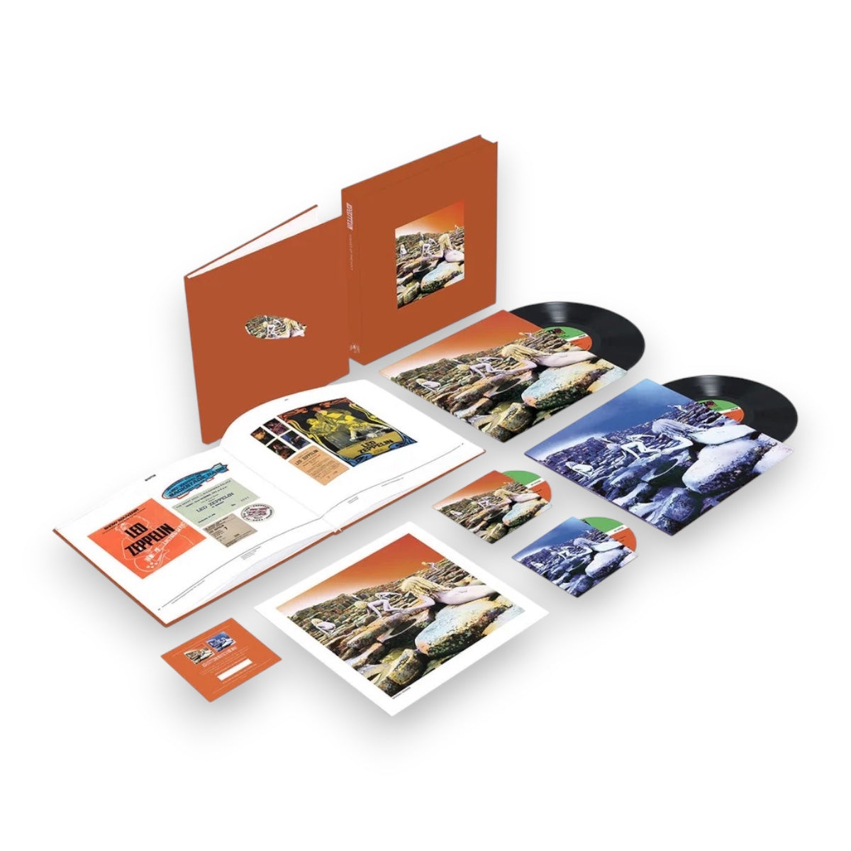 Led Zeppelin – Houses Of The Holy: Remastered Super Deluxe Edition (Box Set 2-LP Vinyl + 2-CD) - Front
