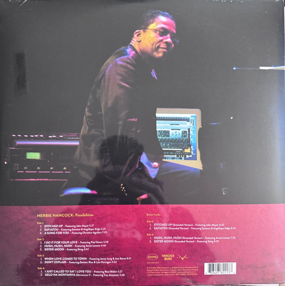Image 10: Herbie Hancock – Possibilities (Hol LP Vinyl) Vinyl LP | Relix