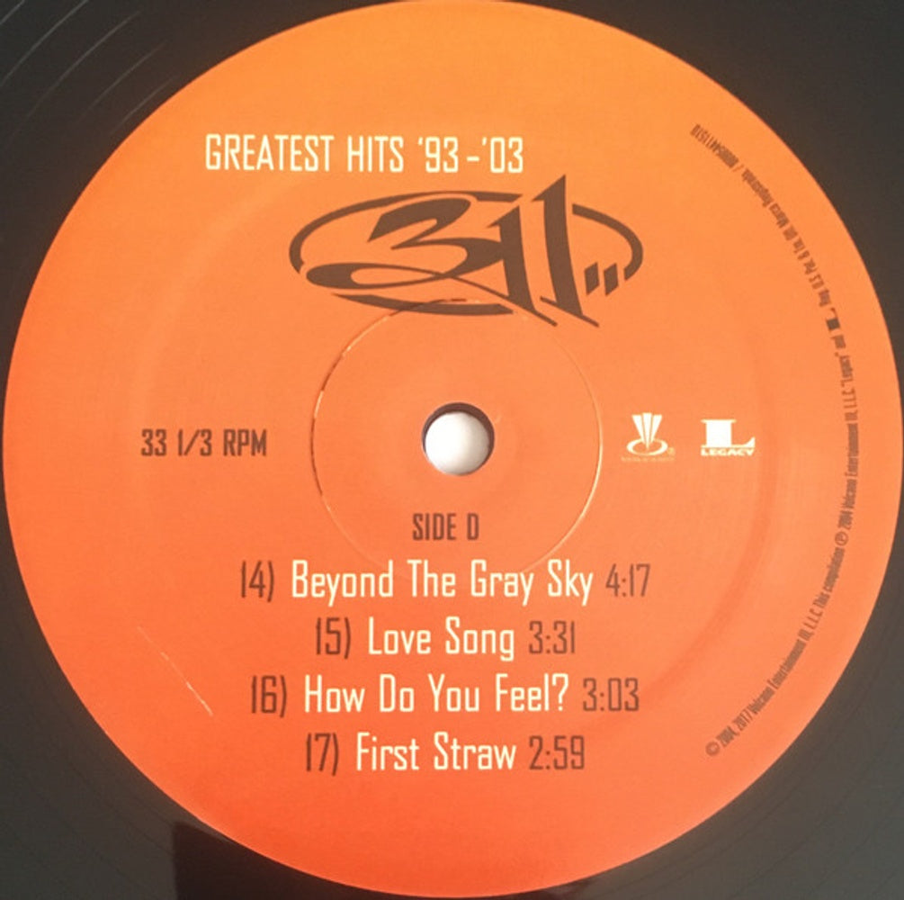Image 2: 311 – Greatest Hits 93-03 Vinyl LP | Relix