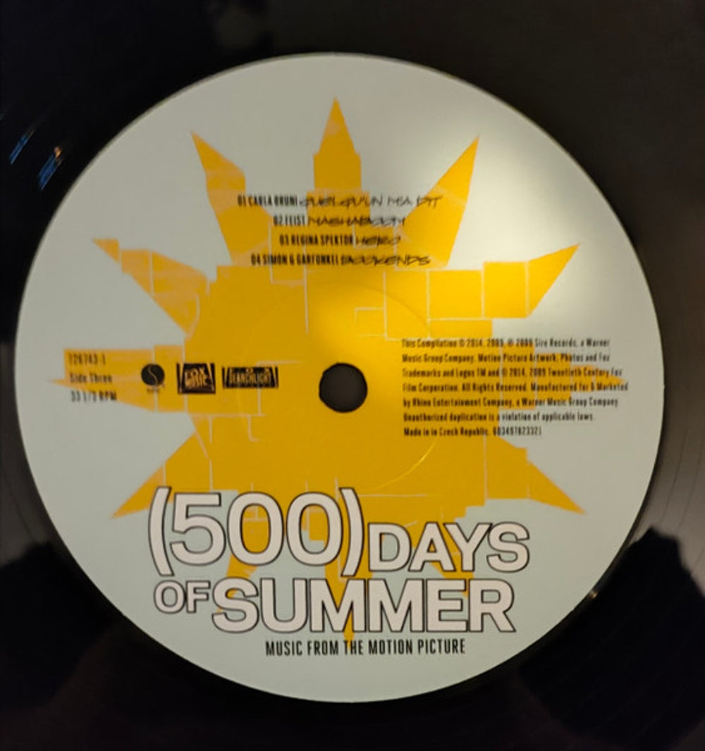 Image 2: (500) Days Of Summer: Music From Motion Pict / Var – (500) Days Of Summer: Music From Motion Pict / Var Vinyl LP | Relix