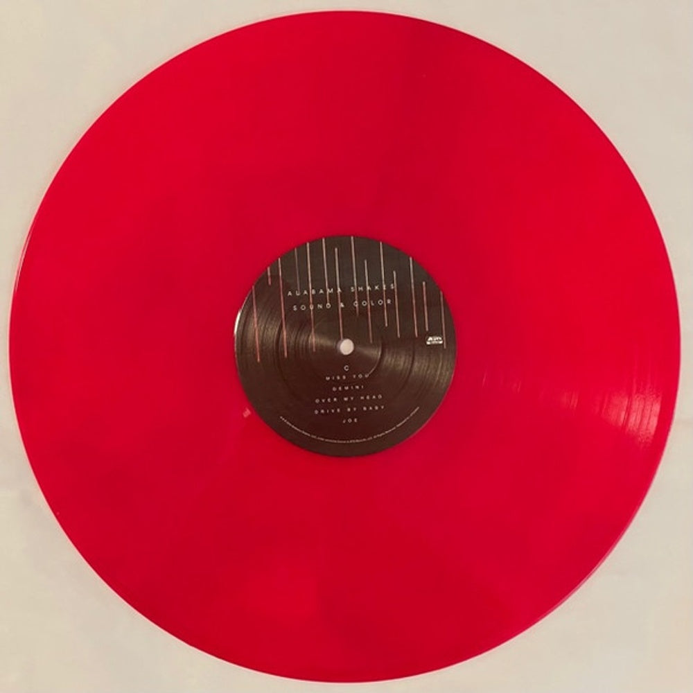 Image 2: Alabama Shakes – Sound & Color: Deluxe Edition (Red/Black/Pink Mixed Color-in-Color LP Vinyl) Vinyl LP | Relix
