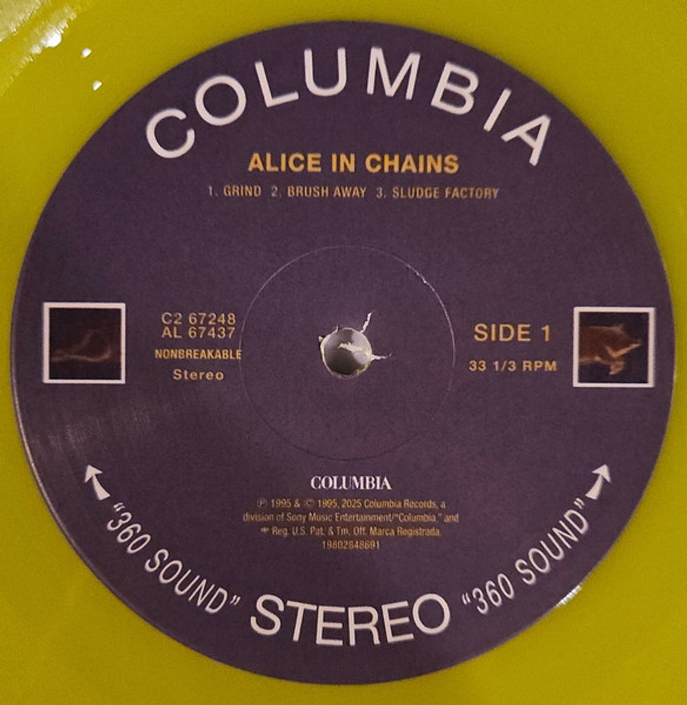 Image 2: Alice In Chains – Alice In Chains (30th Anniversary Reissue, Colored LP Vinyl) Vinyl LP | Relix