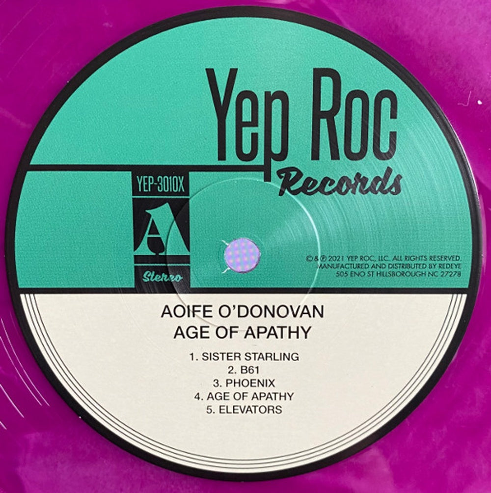 Image 2: Aoife O'Donovan – Age Of Apathy (Deluxe Tye-dye LP Vinyl) Vinyl LP | Relix