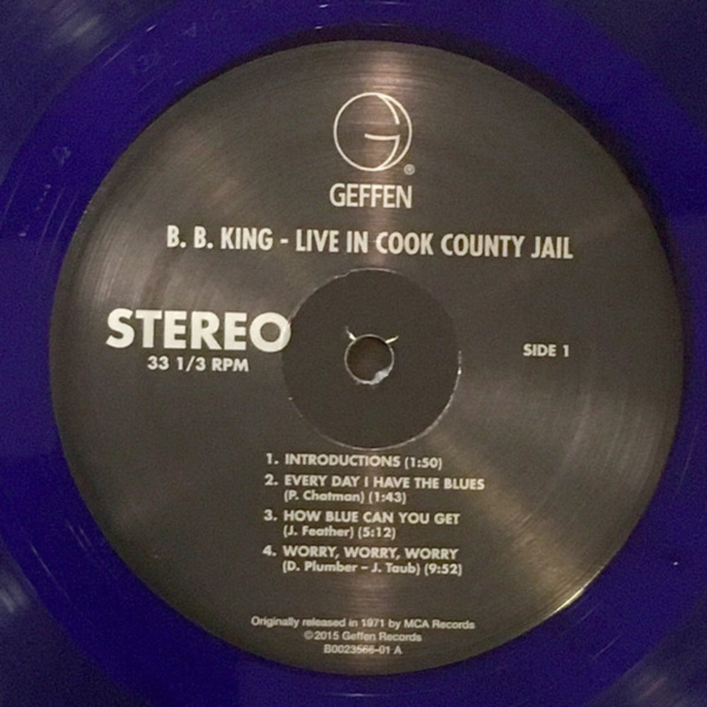 Image 2: B.B. King – Live In Cook County Jail Vinyl LP | Relix