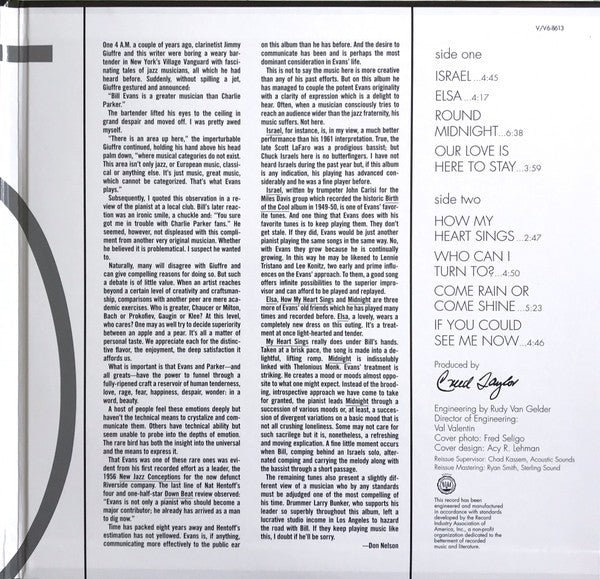 Image 2: Bill Evans – Bill Evans: Trio '65 (Verve Acoustic Sounds Series LP Vinyl) Vinyl LP | Relix