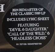 Image 2: Black Sabbath – Headless Cross (2024 Remaster LP Vinyl) Vinyl LP | Relix