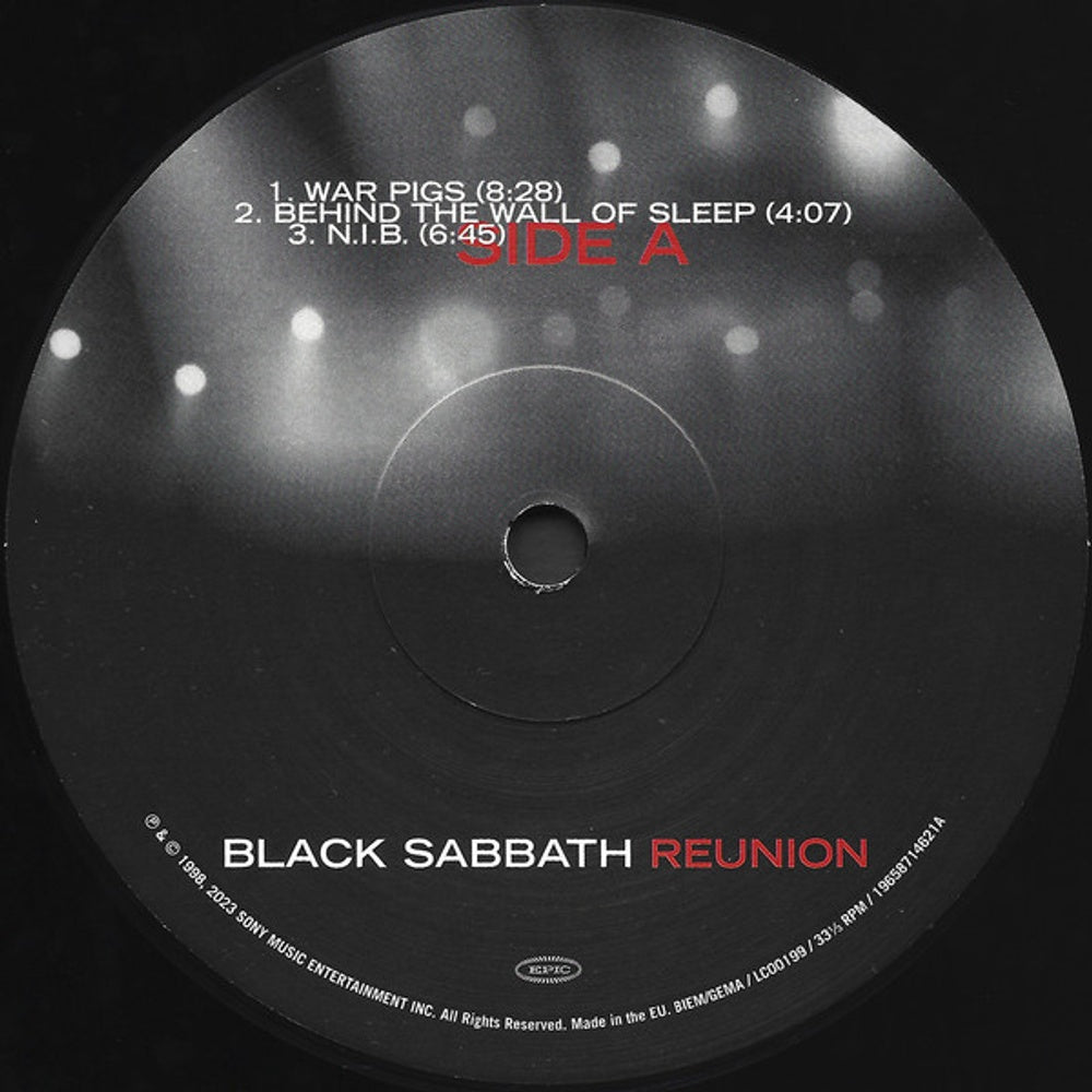 Image 2: Black Sabbath – Reunion (3-LP Vinyl) Vinyl LP | Relix