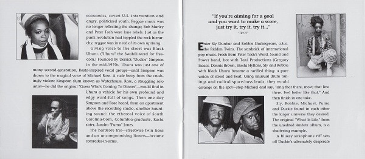 Image 2: Black Uhuru – Liberation: Island Anthology (Import 2-CD) CD | Relix