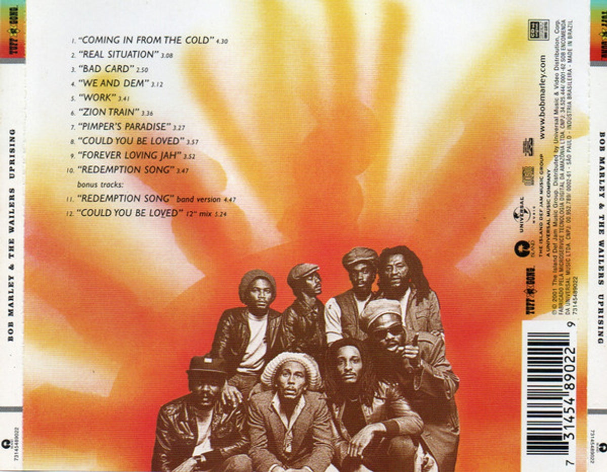 Bob Marley & The Wailers - Uprising CD | Relix