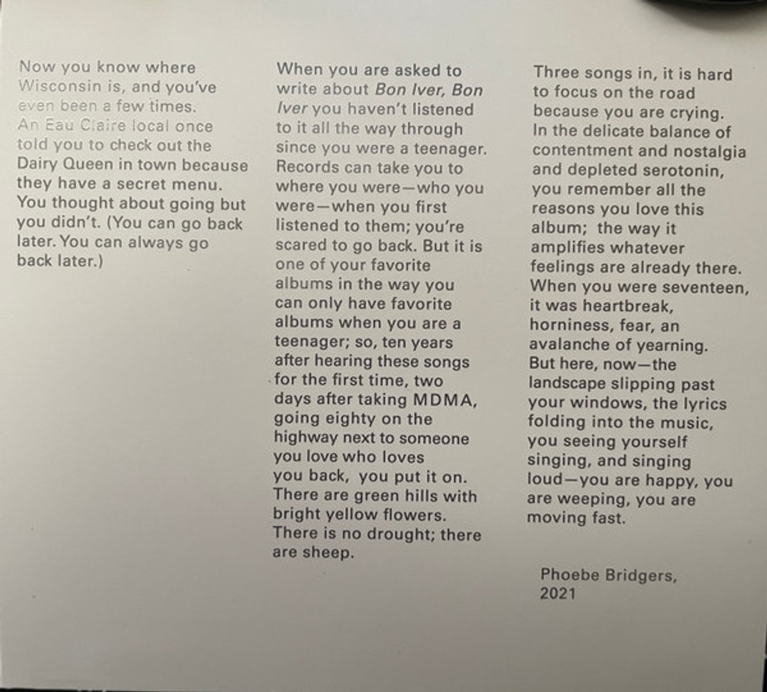 Image 2: Bon Iver – Bon Iver: 10th Anniversary Edition CD | Relix