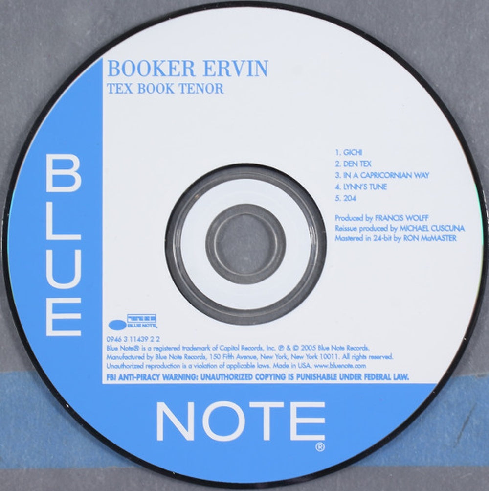 Image 2: Booker Ervin – Tex Book Tenor CD | Relix