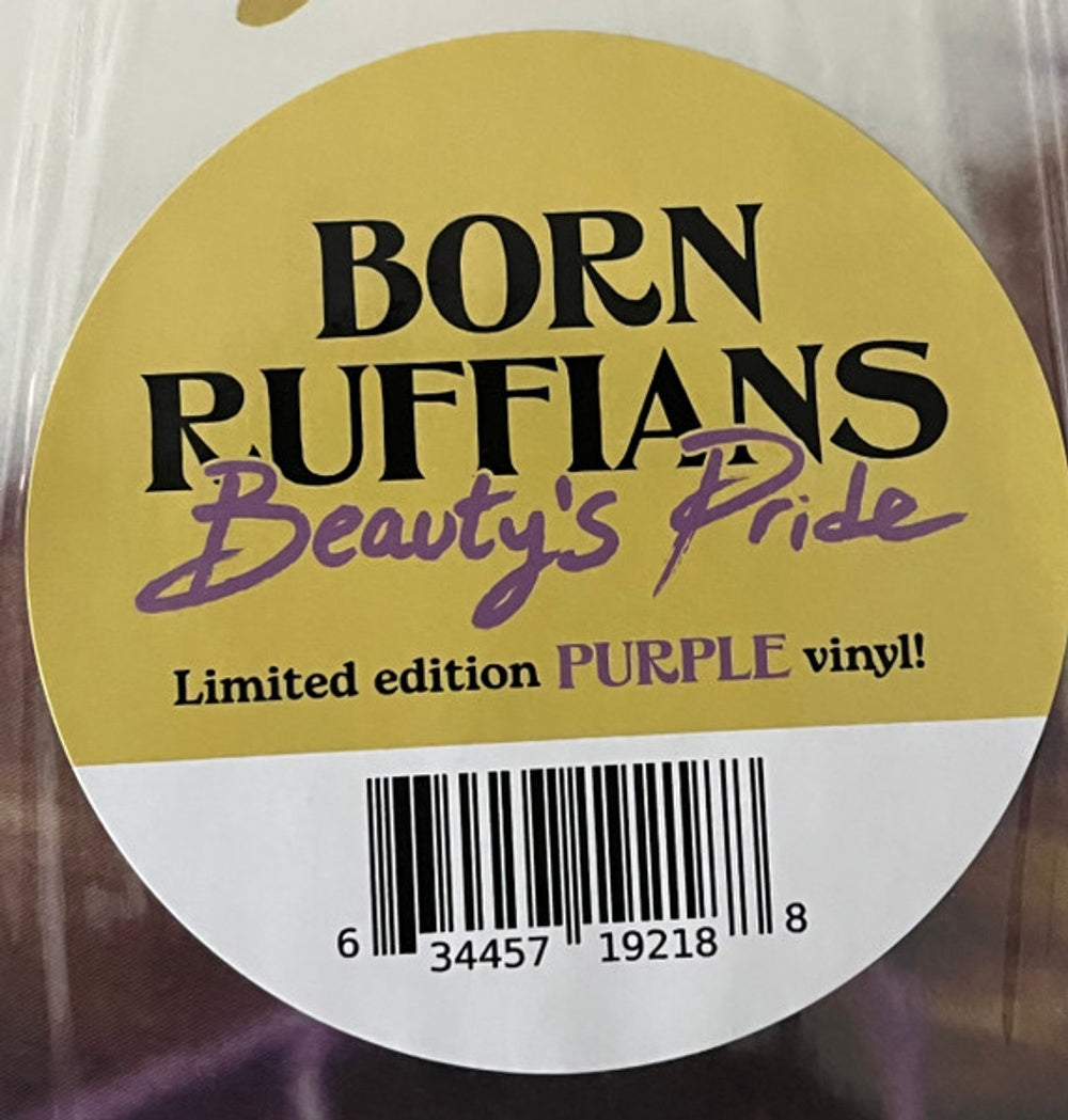 Image 2: Born Ruffians – Beauty's Pride (Colored, Purp LP Vinyl) Vinyl LP | Relix