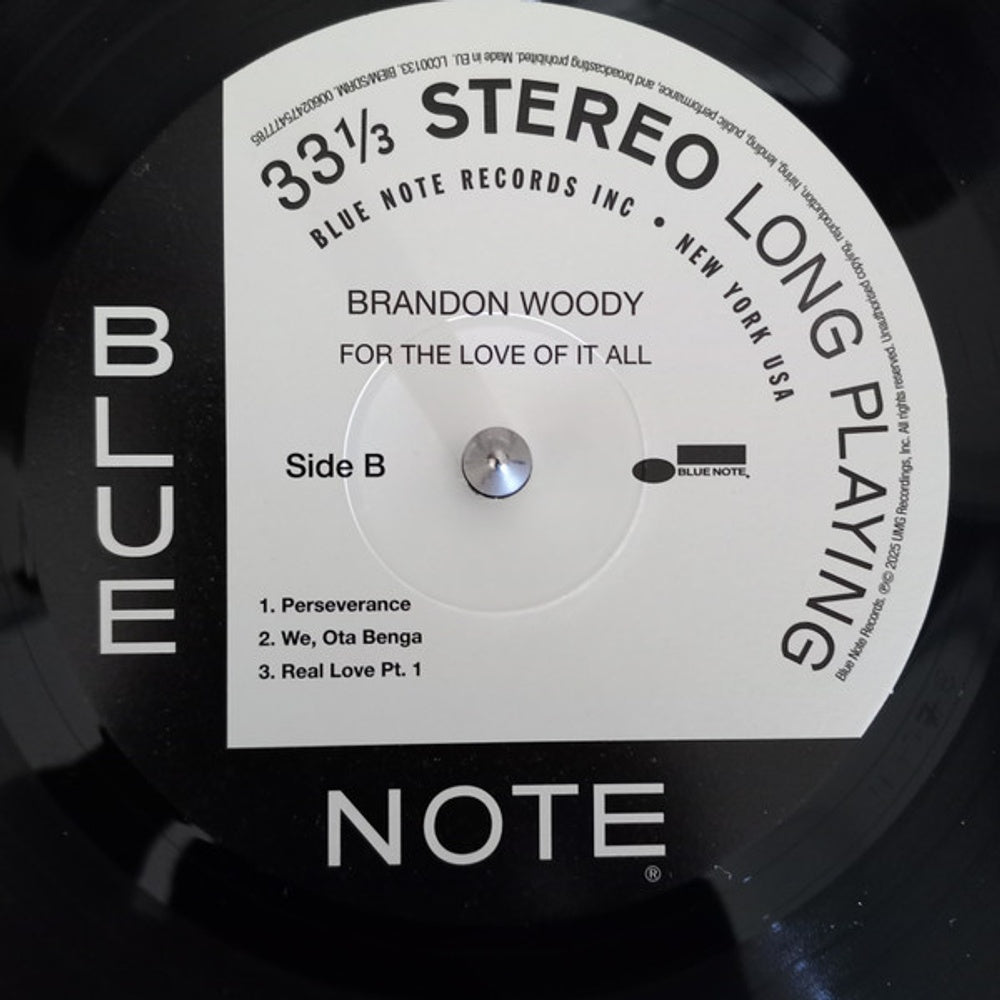 Image 2: Brandon Woody – For The Love Of It All (180 Gram LP Vinyl) Vinyl LP | Relix