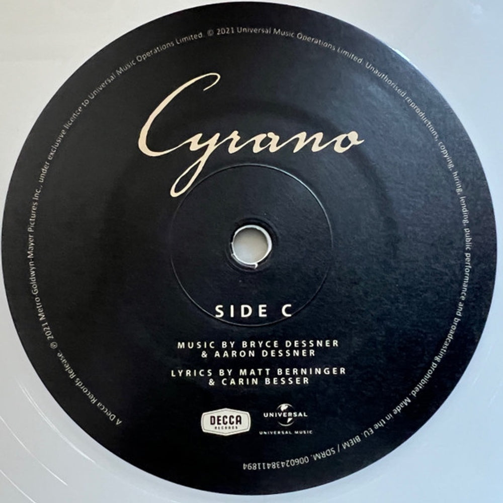Image 2: Bryce Dessner  / Dessner,Aaron – Cyrano - O.S.T. Vinyl LP | Relix