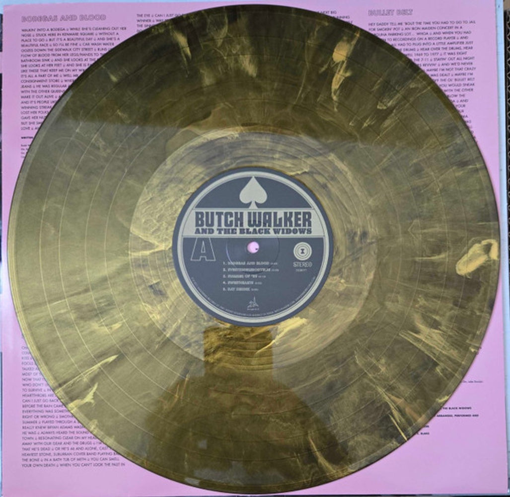 Image 2: Butch Walker  & The Black Widows – Spade (Gold Black Ice LP Vinyl) Vinyl LP | Relix