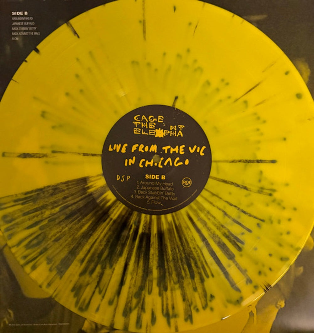 Image 2: Cage The Elephant – Live From The Vic In Chicago (RSD Black Friday 2025 LP Vinyl) Vinyl LP | Relix