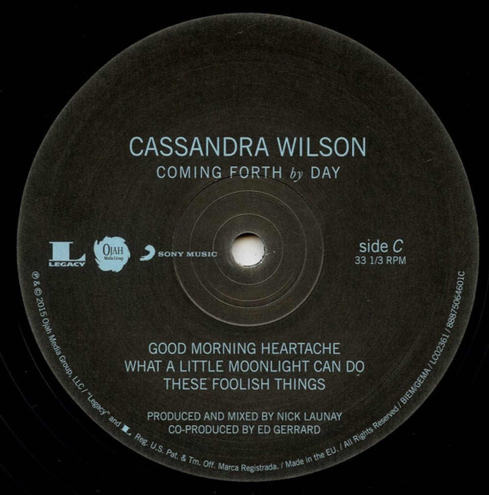 Image 2: Cassandra Wilson – Coming Forth By Day Vinyl LP | Relix