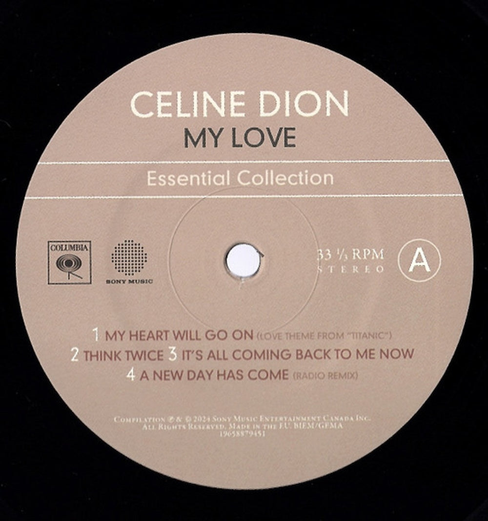 Image 2: Celine Dion – MY LOVE Essential Collection Vinyl LP | Relix