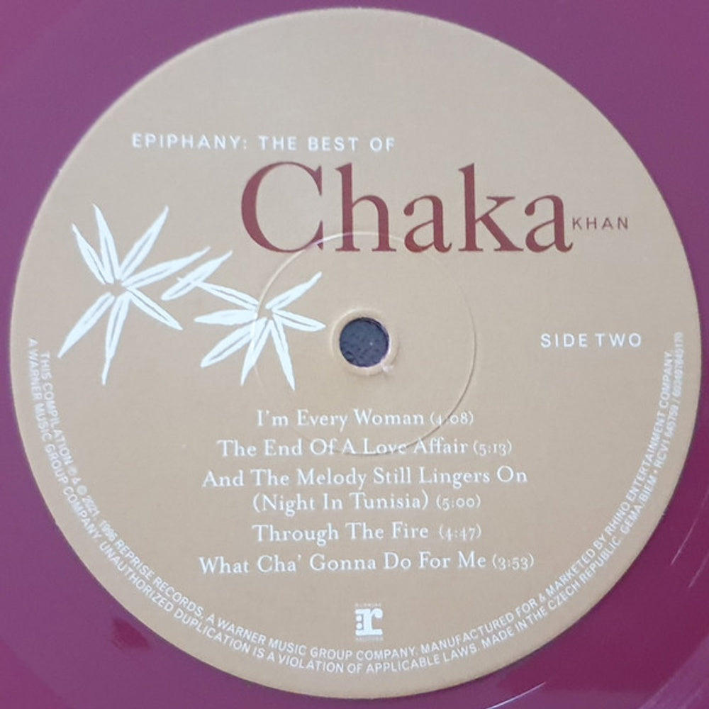 Image 2: Chaka Khan – Epiphany: The Best Of Chaka Khan (Burgundy LP Vinyl) Vinyl LP | Relix