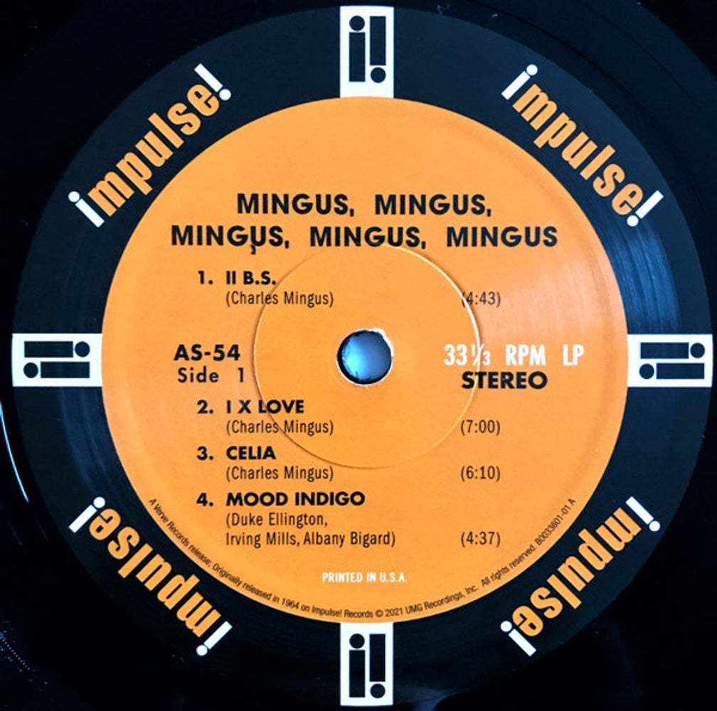 Image 2: Charles Mingus – Mingus Mingus Mingus Mingus Mingus (Verve Acoustic Sounds Series LP Vinyl) Vinyl LP | Relix