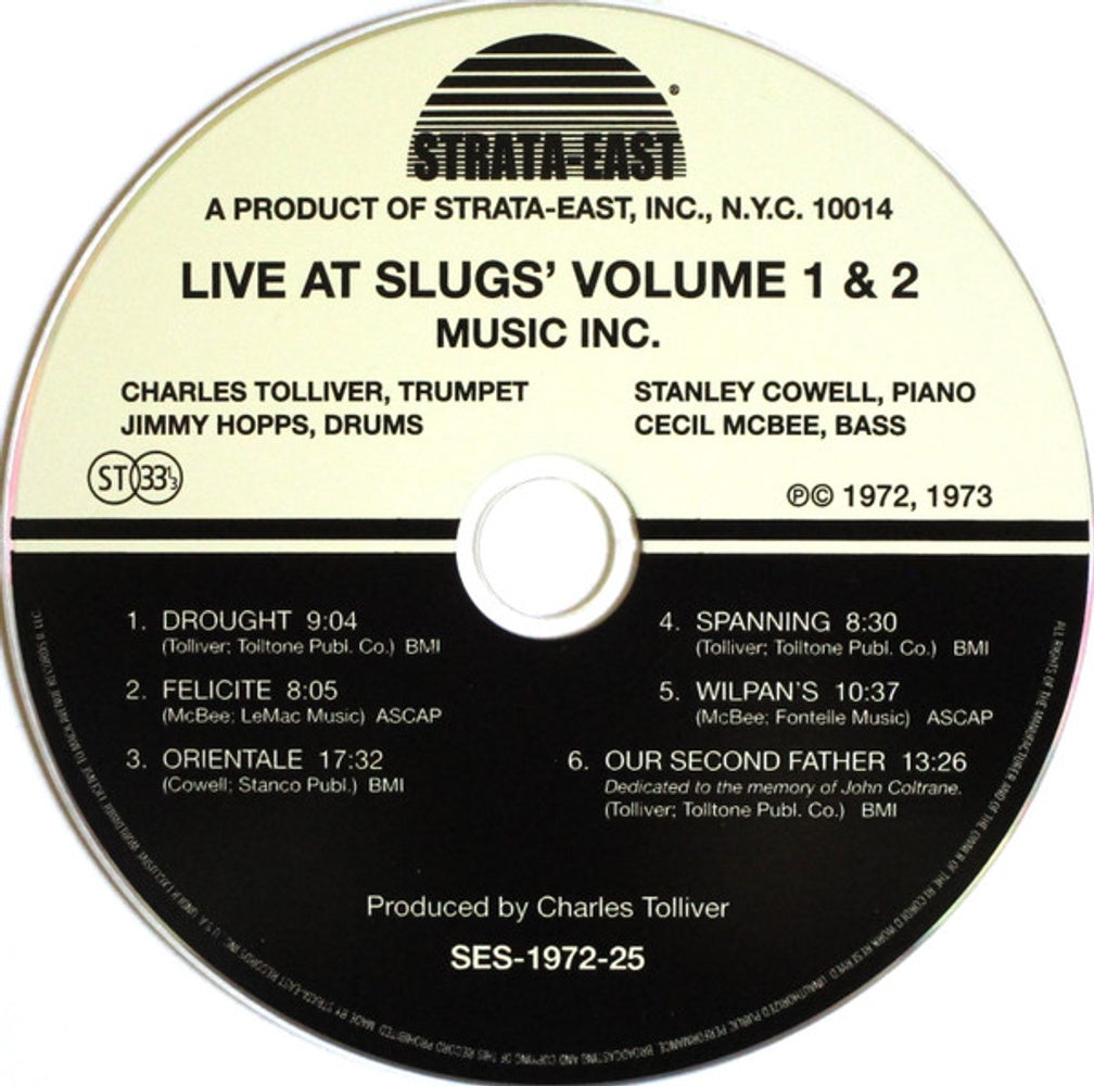 Image 2: Charles Tolliver – Live At Slugs' Volume I & Ii CD | Relix