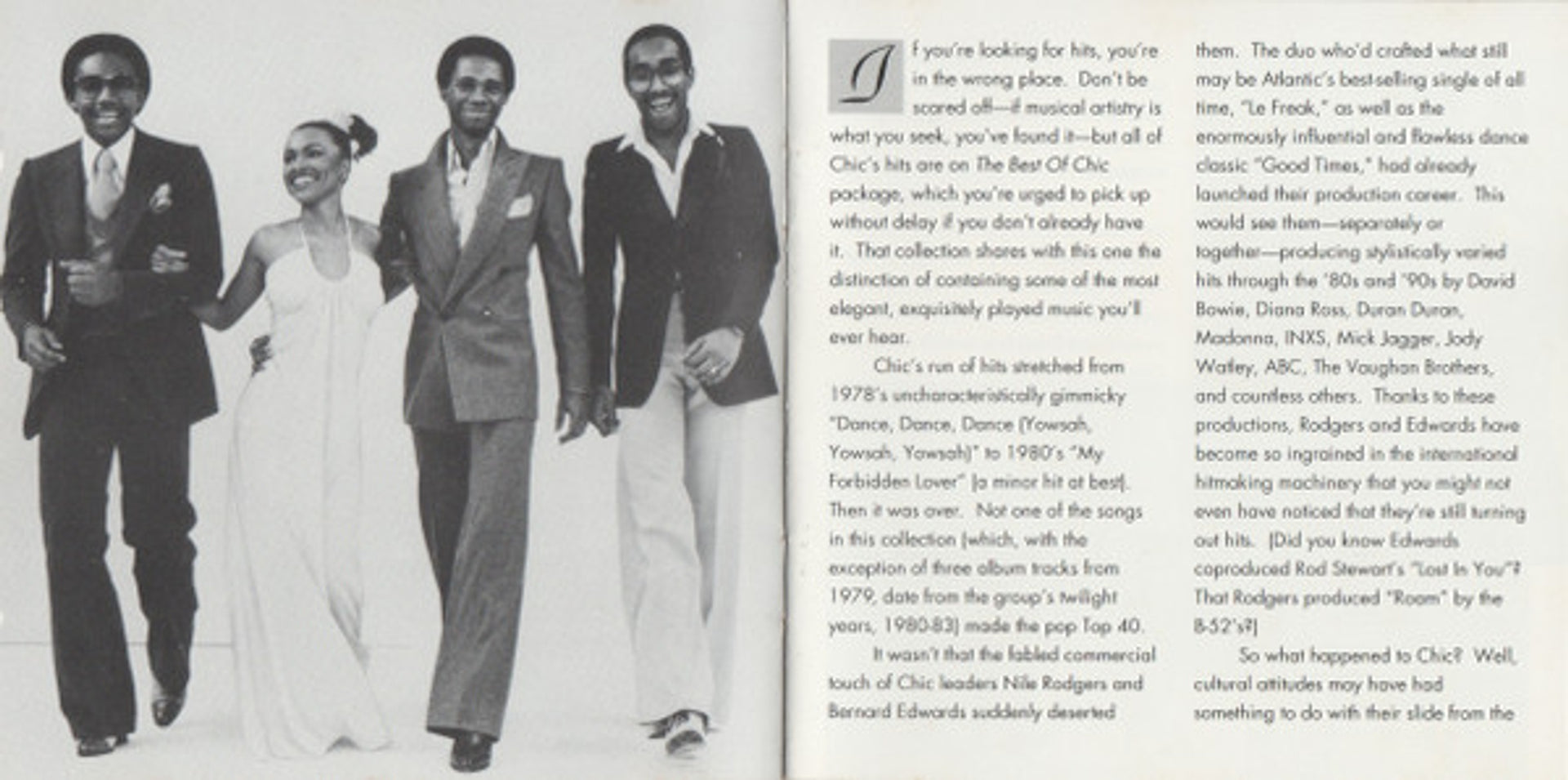 Image 2: Chic – Best of Chic 2 CD | Relix