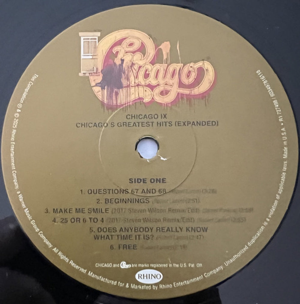 Image 2: Chicago – Chicago Ix: Greatest Hits (Expanded Edition LP Vinyl) Vinyl LP | Relix