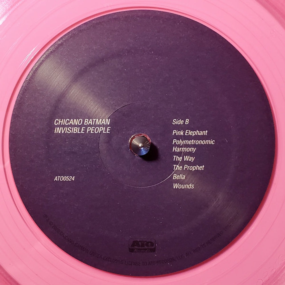 Image 2: Chicano Batman – Invisible People (Limited Edition Translucent Pink LP Vinyl) Vinyl LP | Relix