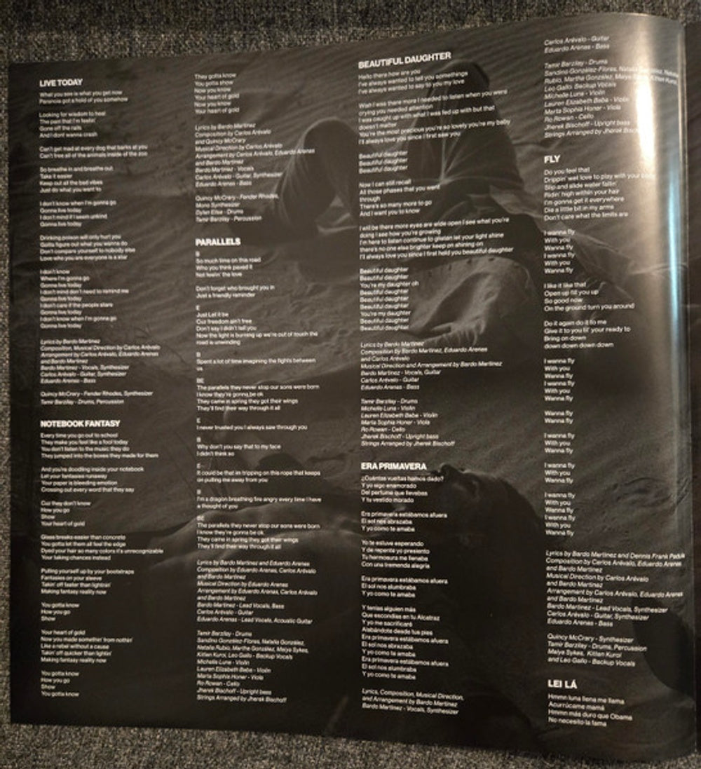 Image 2: Chicano Batman – Notebook Fantasy (Clear LP Vinyl) Vinyl LP | Relix