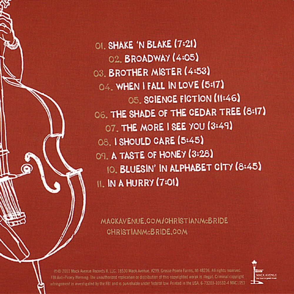 Image 2: Christian McBride Big Band – The Good Feeling CD | Relix