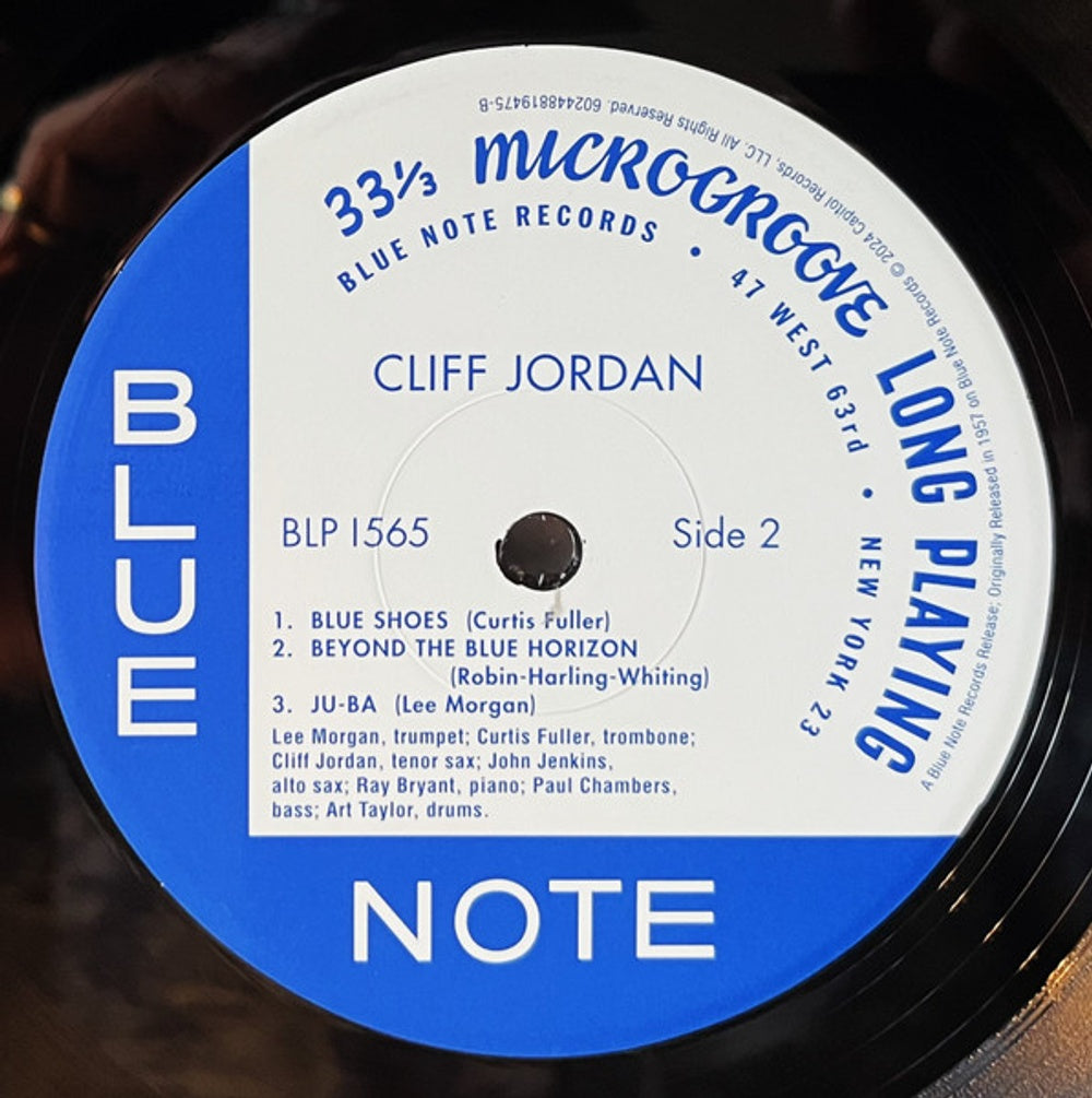 Image 2: Cliff Jordan – Cliff Jordan (Blue Note Tone Poet Series LP Vinyl) Vinyl LP | Relix