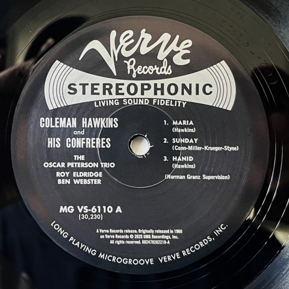 Image 2: Coleman Hawkins – Coleman Hawkins And Confreres (180 Gram LP Vinyl) Vinyl LP | Relix