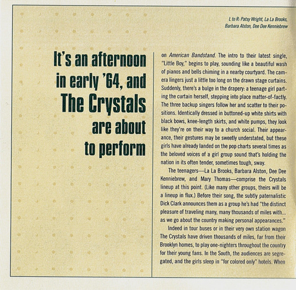 Image 2: Crystals – The Best Of CD | Relix